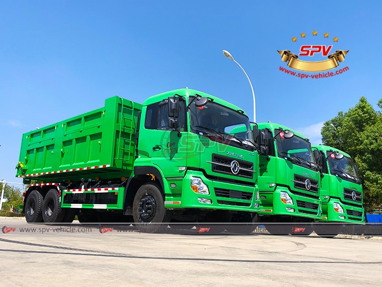 20 CBM Hook Loader Garbage Truck Dongfeng - Batch 1 - 4 untis to Africa - R